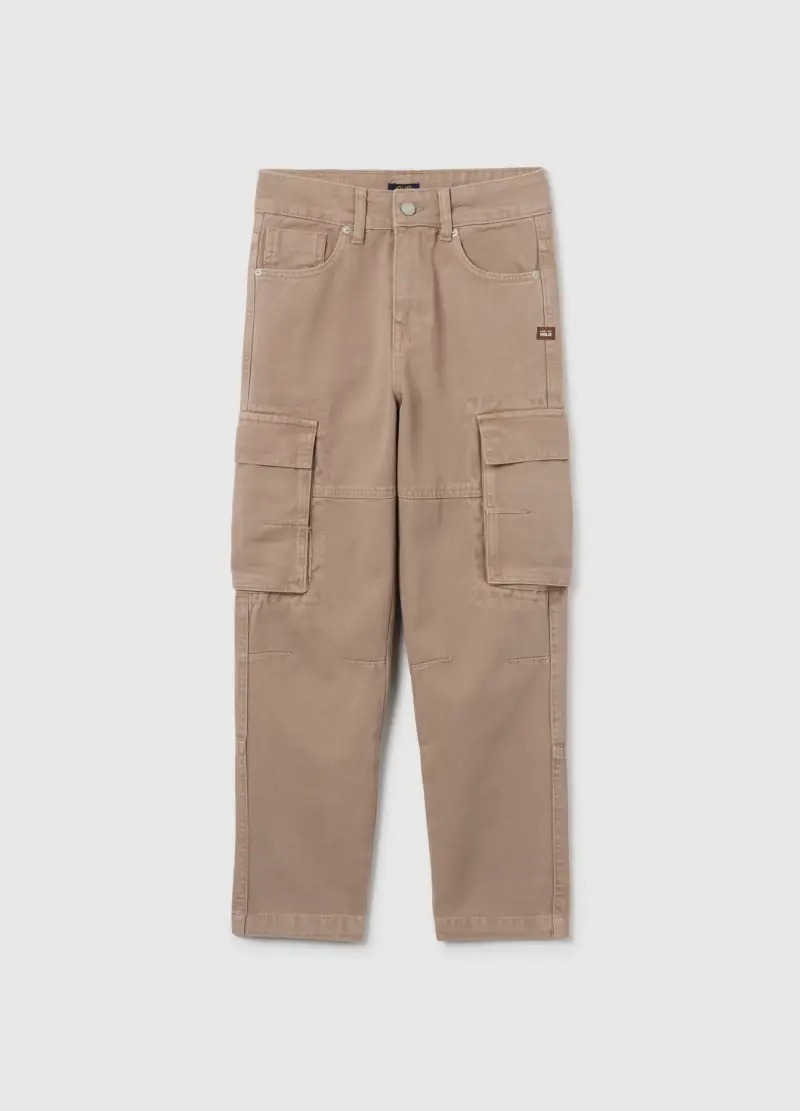 OVS KIDS Pantaloni cargo Ragazzo Beige 3378084