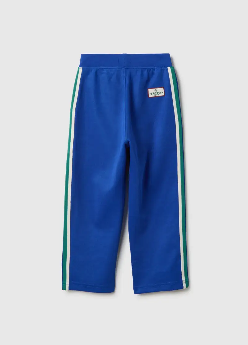 Ovs Kids Pantaloni Blu Regular Fit Da Bambino in Cotone miniatura 2