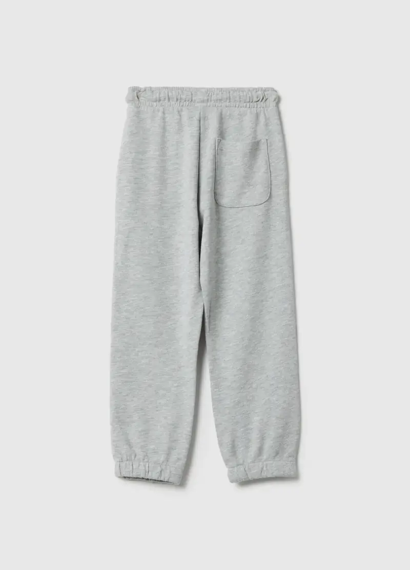 Ovs Kids Pantaloni Grigi In Puro Cotone Regular Fit Per Bambino miniatura 2