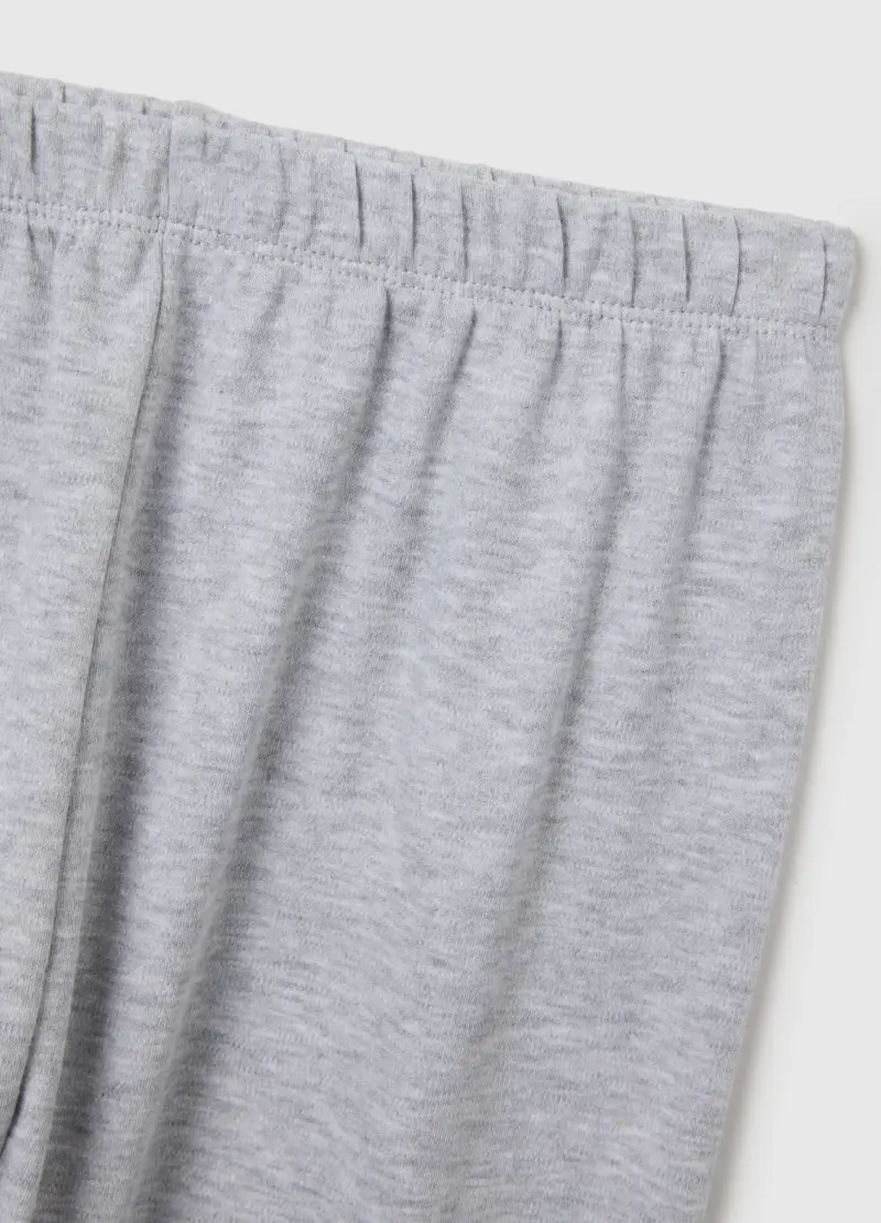 Pigiama Da Bambino In Puro Cotone Multicolor Regular Fit, Multicolor miniatura 3