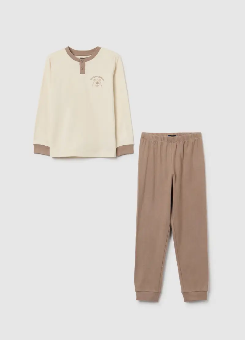 Pigiama Da Bambino Multicolor Regular Fit, Multicolor