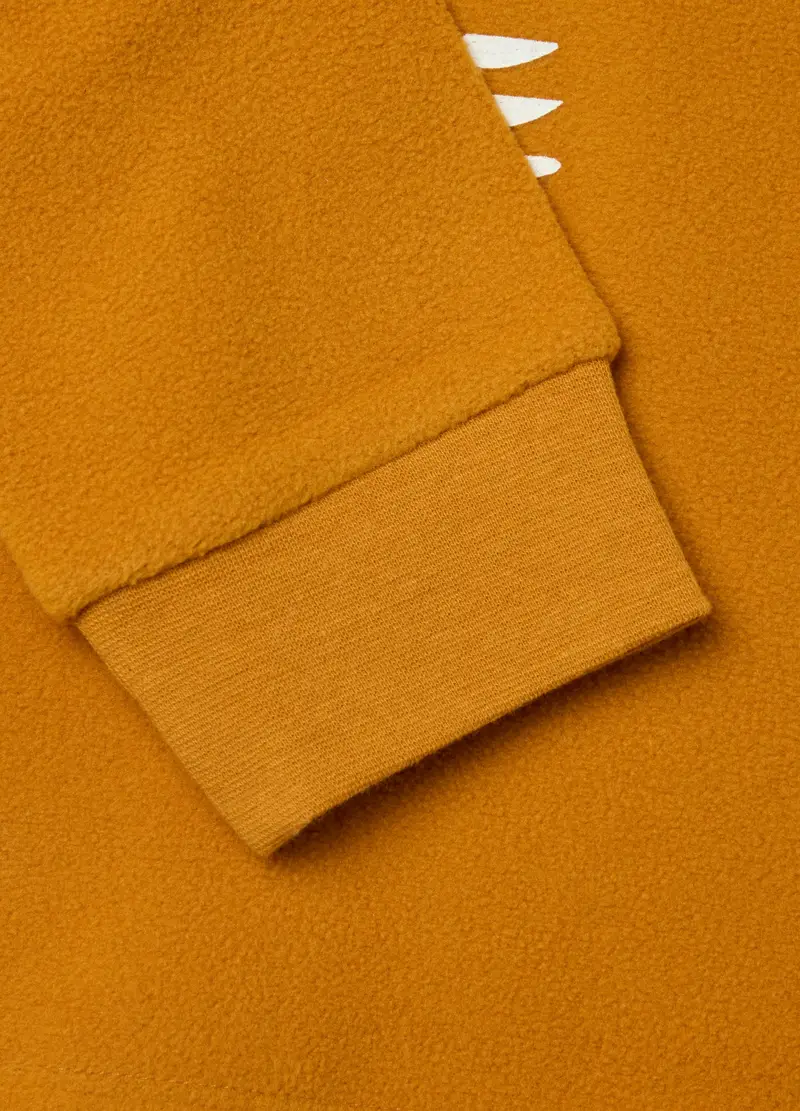 Pigiama In Pile Con Stampa, Bambino, Multicolor miniatura 3