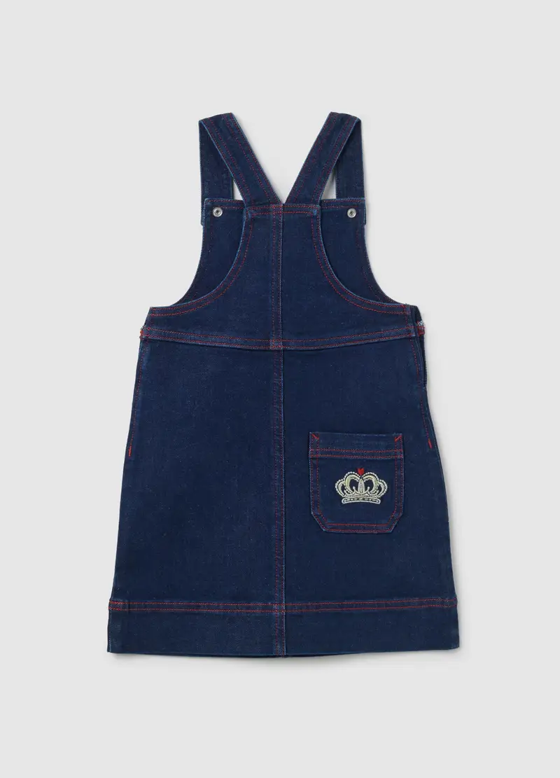 OVS KIDS Salopette Bambina Denim 4350016 miniatura 2