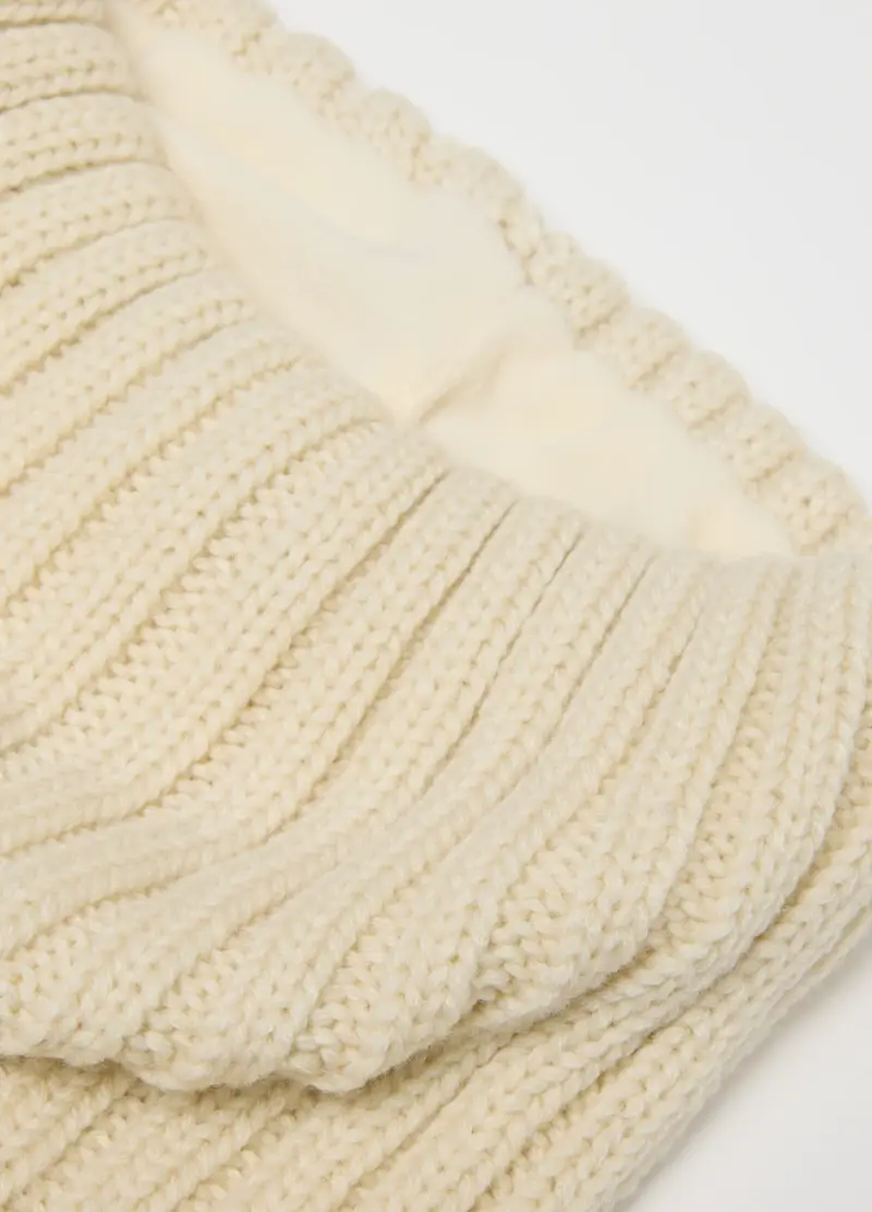 Scaldacollo Beige Da Bambina, Beige miniatura 2