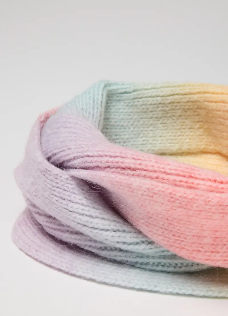 Scaldacollo Da Bambina Multicolor, Multicolor miniatura 3