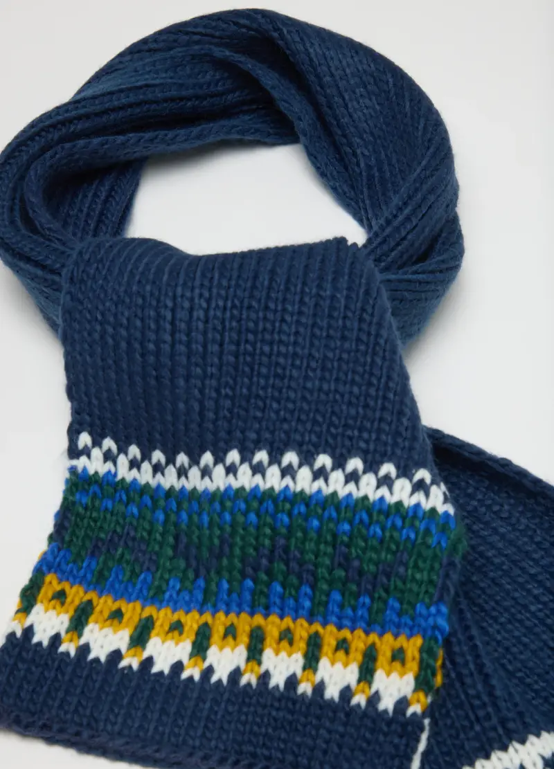 Set Sciarpa E Cappellino Da Bambino Multicolor Con Pompon, Multicolor miniatura 3