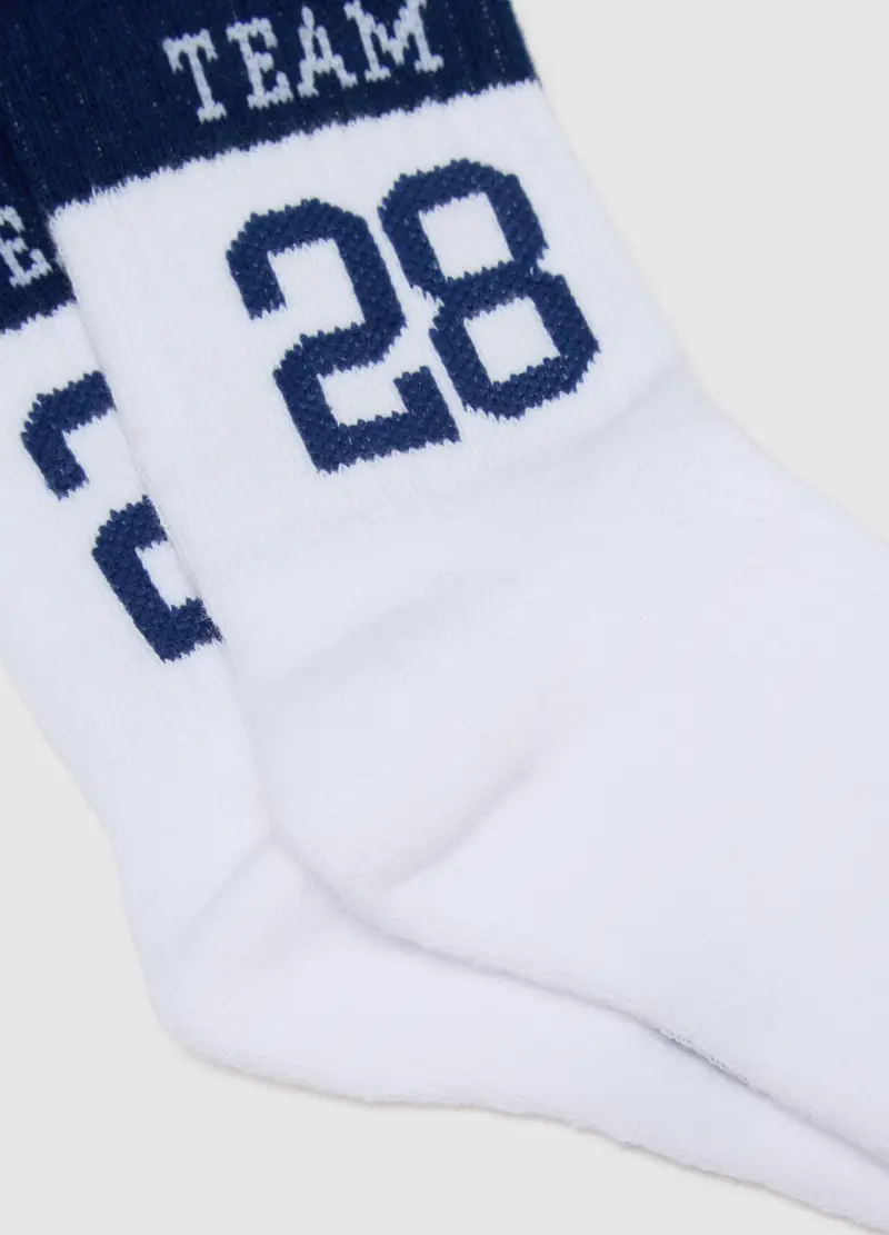 Set Tripack Calze Da Ragazzo In Cotone Multicolor Elasticizzate, Bambino, Multicolor miniatura 3