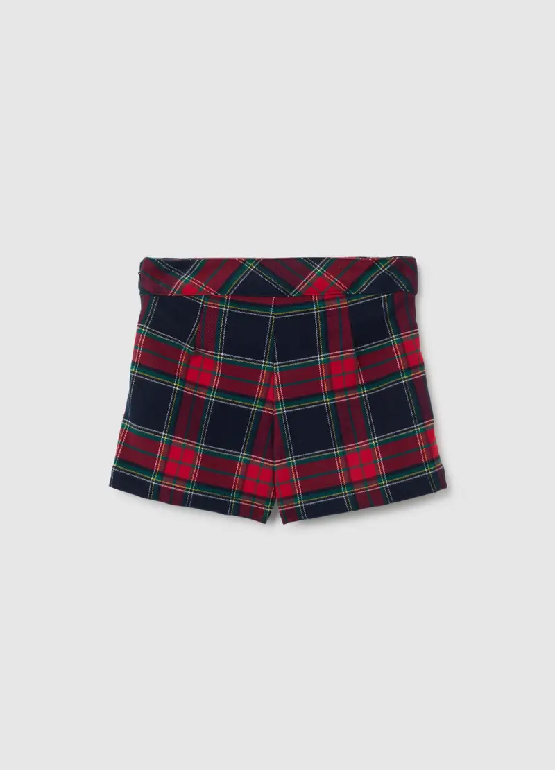 Shorts Da Bambina Elasticizzato Multicolor Regular Fit, Multicolor miniatura 2