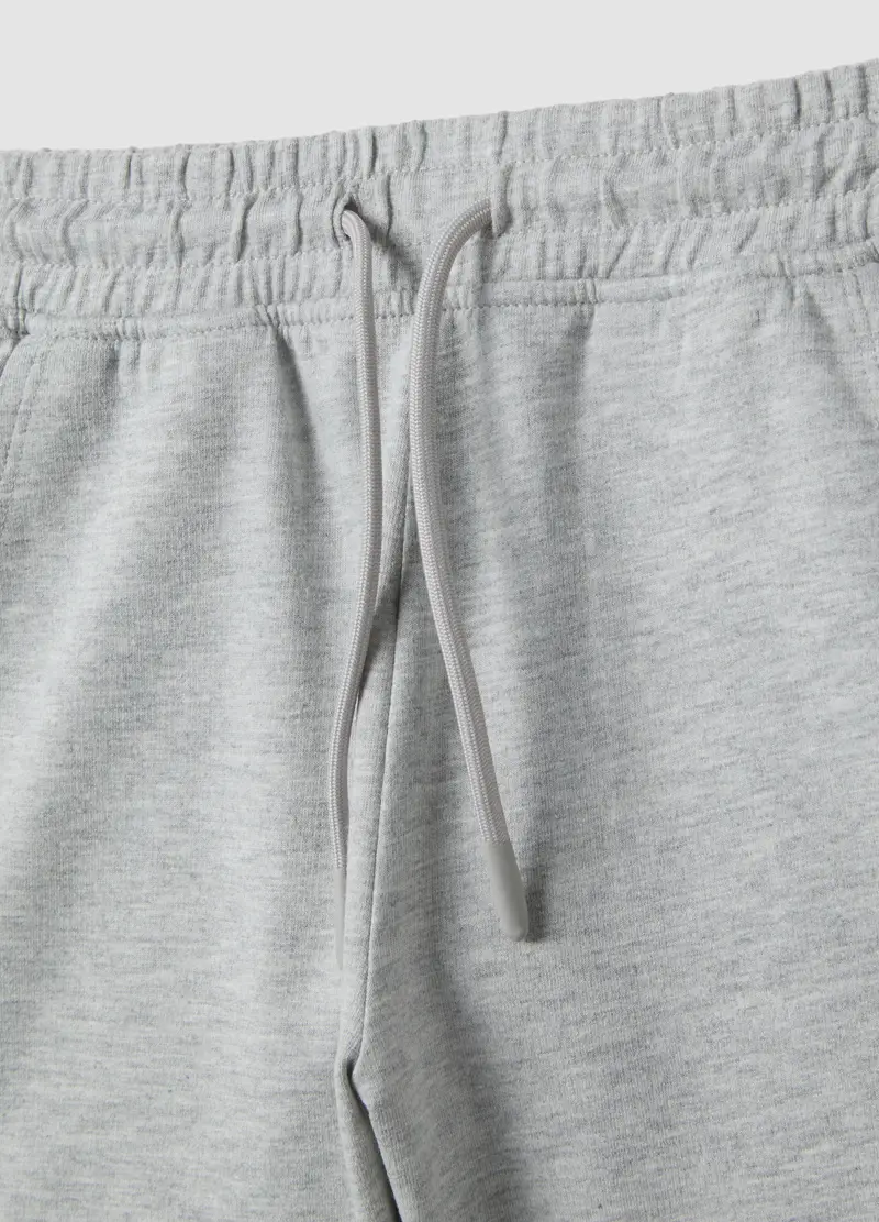 Shorts In Puro Cotone Grigi Da Bambino Regular Fit, Grigio miniatura 3