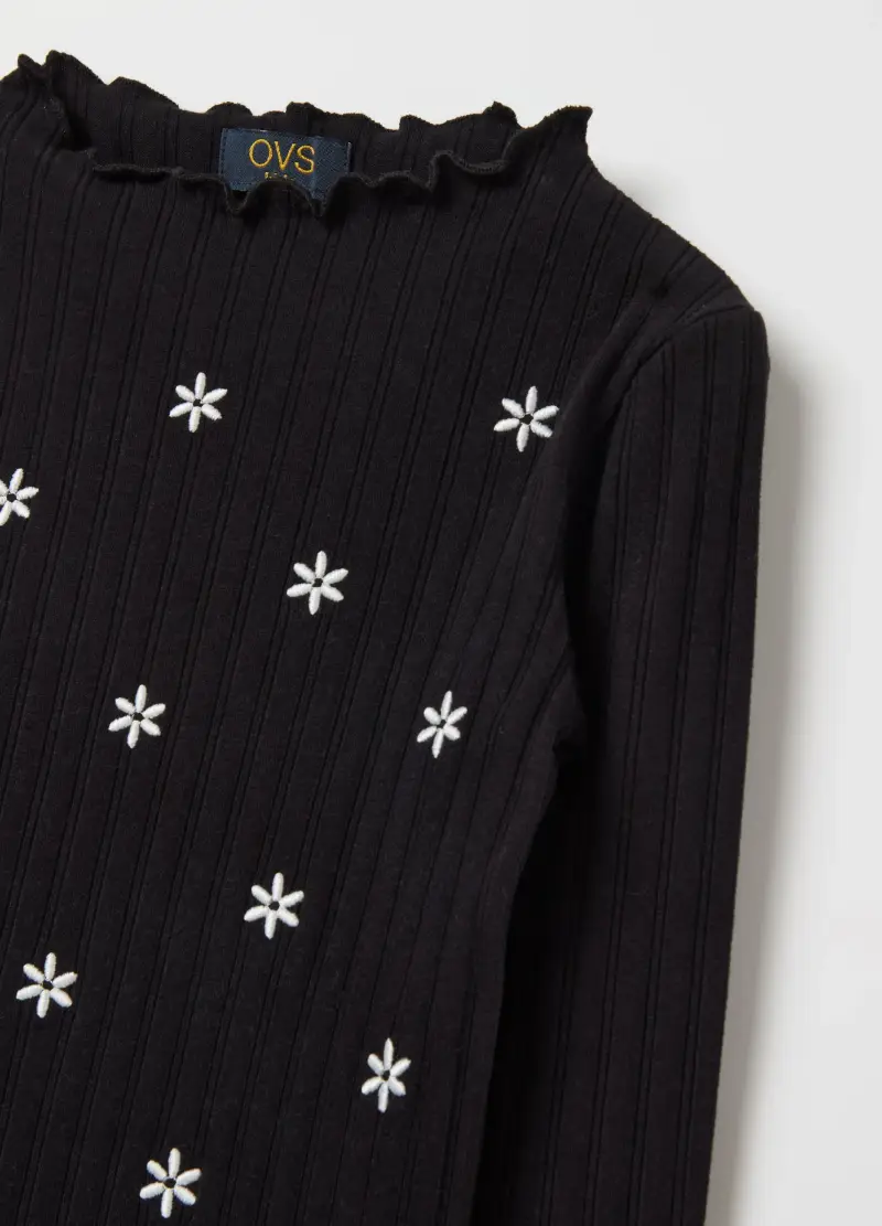 OVS KIDS T-shirt Bambina Nero 4349990 miniatura 3