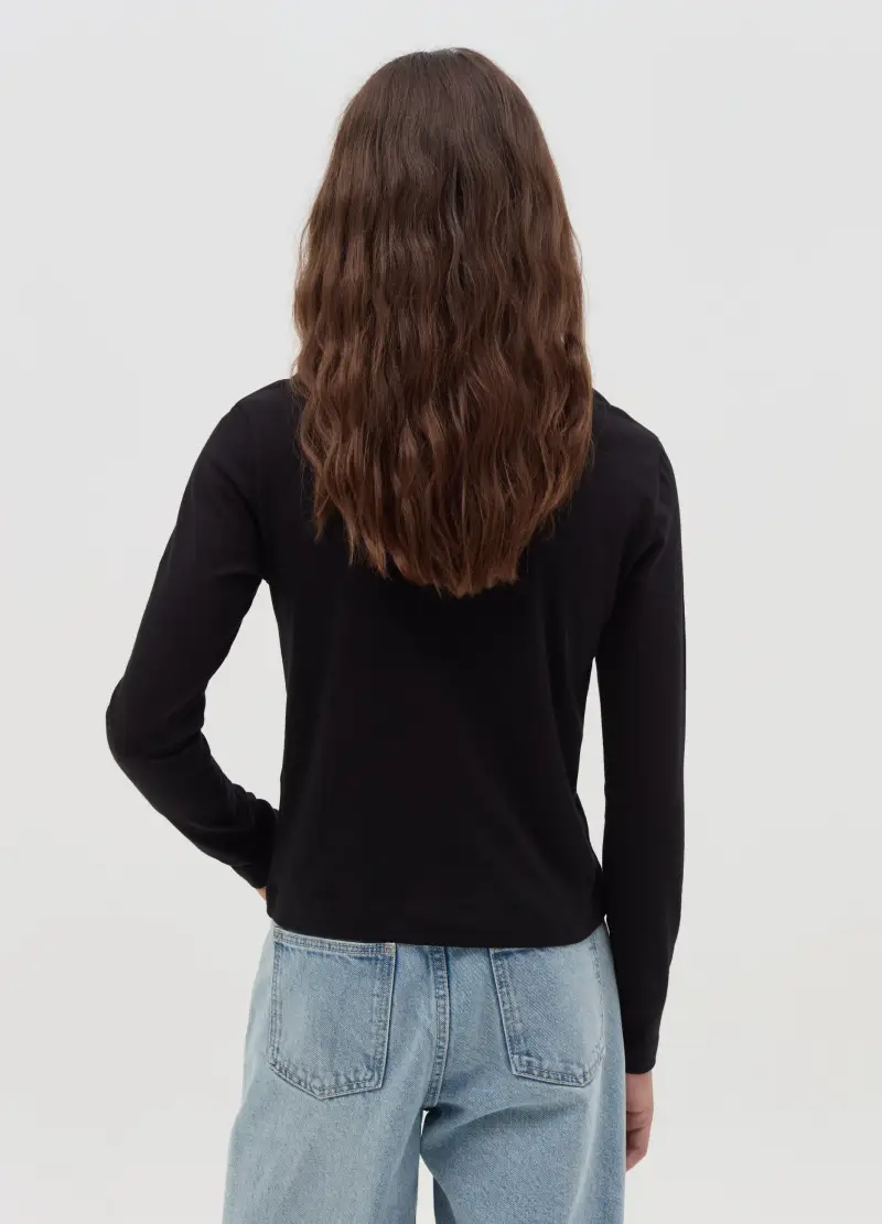 OVS KIDS T-shirt Bambina Nero 4122000 miniatura 2