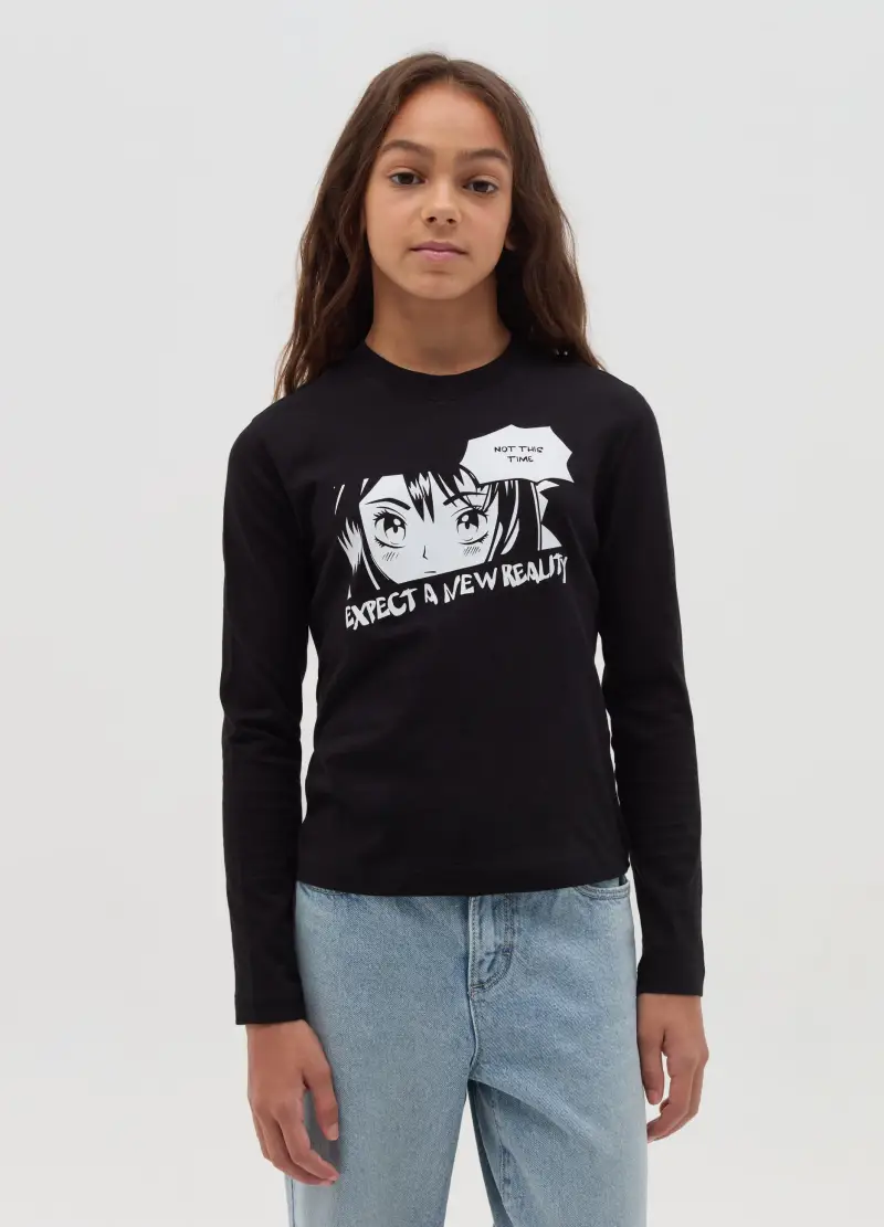 OVS KIDS T-shirt Bambina Nero 4122000