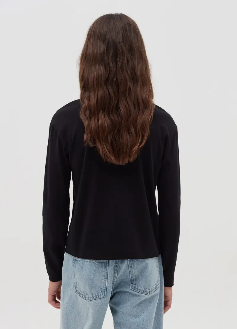 OVS KIDS T-shirt Bambina Nero 4306765 miniatura 2