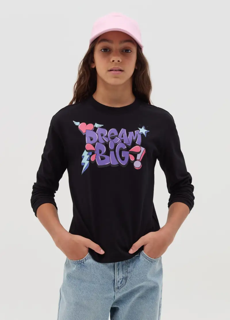 OVS KIDS T-shirt Bambina Nero 4306765