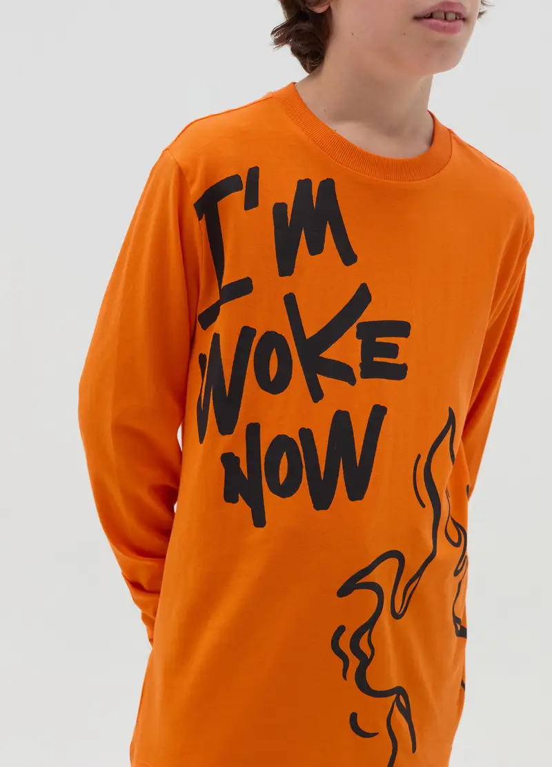 OVS KIDS T-shirt Bambino Arancione 4306777 miniatura 3