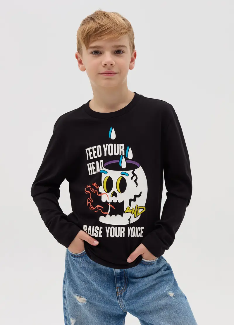 OVS KIDS T-shirt Bambino Nero 3939725