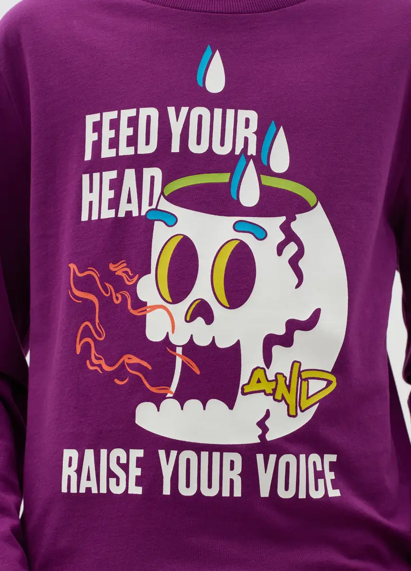 OVS KIDS T-shirt Bambino Viola 4306778 miniatura 2