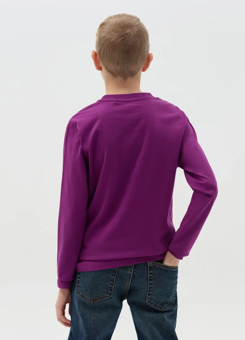 OVS KIDS T-shirt Bambino Viola 4306778 miniatura 3