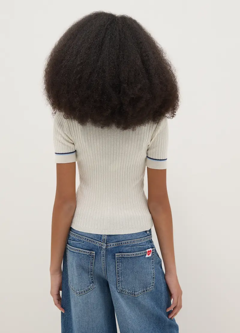 OVS KIDS T-shirt Bambina Beige 4022119 miniatura 2