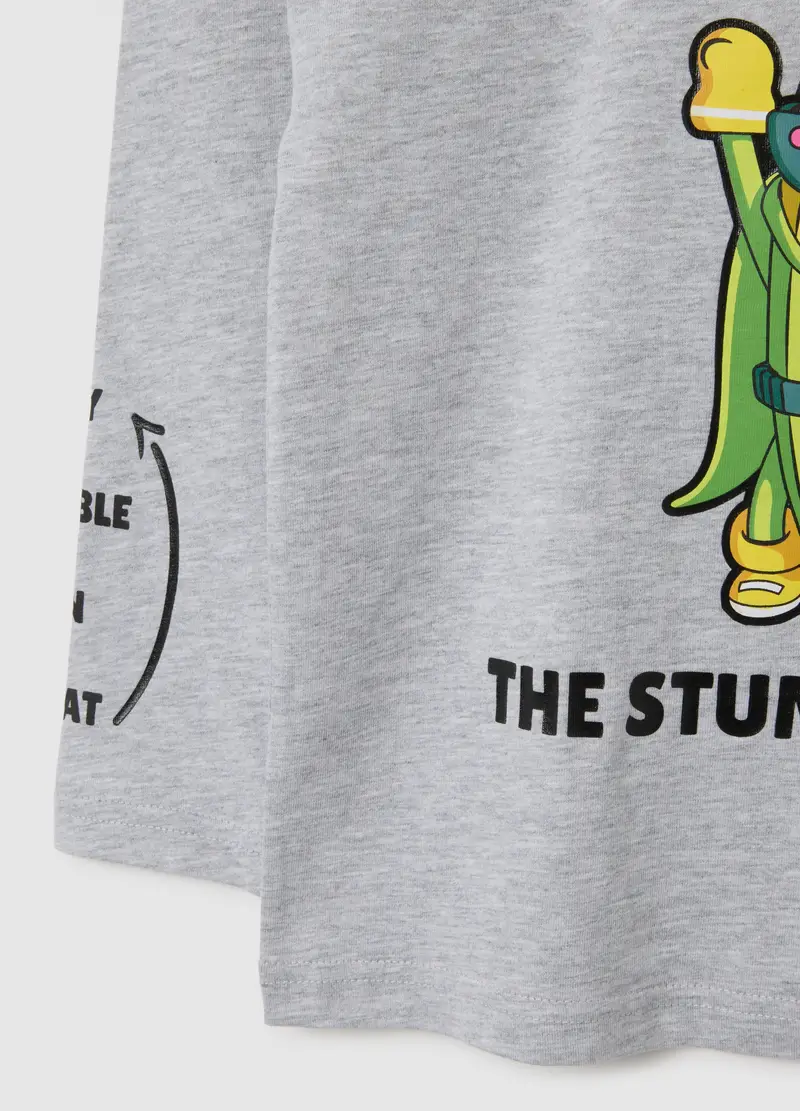 OVS KIDS T-shirt Bambino Grigio 4152965 miniatura 3