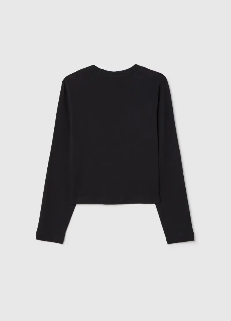 OVS KIDS T-shirt Bambina Nero 3289378 miniatura 2