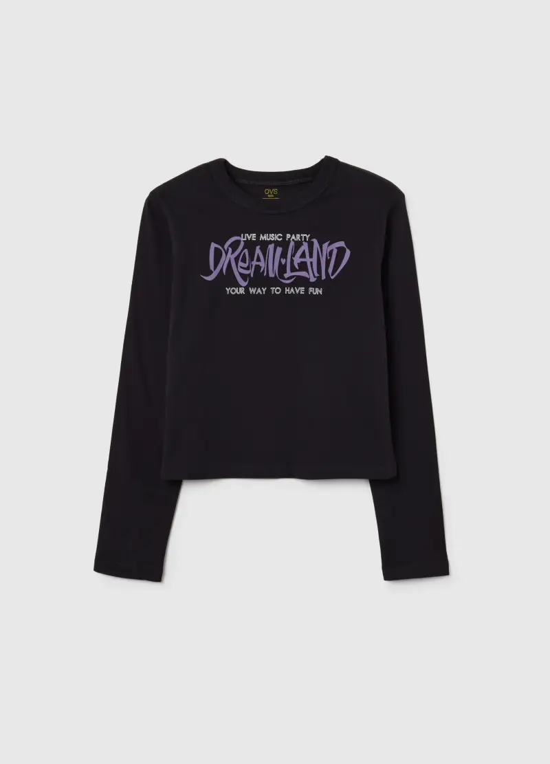 OVS KIDS T-shirt Bambina Nero 2827796