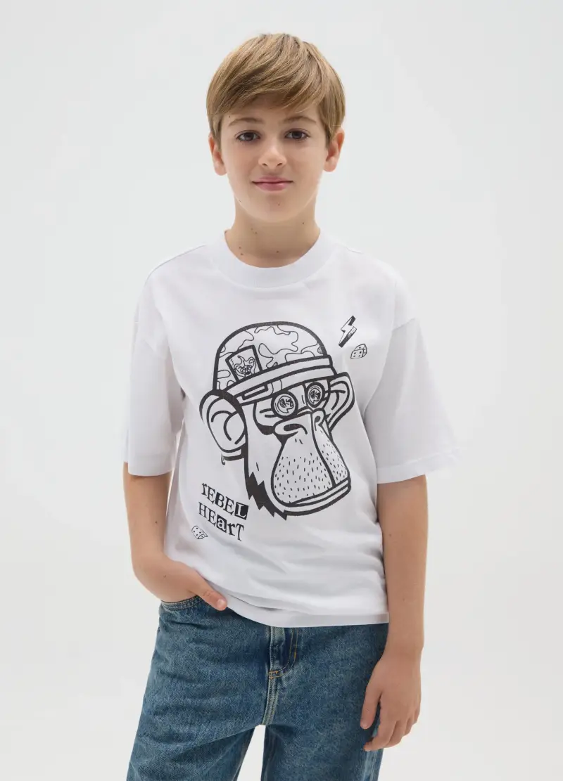 OVS KIDS T-shirt Ragazzo Bianco 4328797