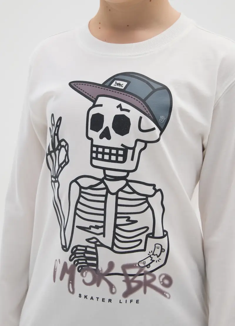 OVS KIDS T-shirt Bambino Bianco 4153356 miniatura 3