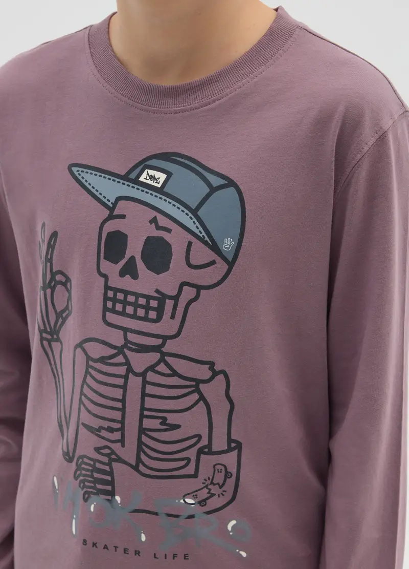 OVS KIDS T-shirt Bambino Viola 3915071 miniatura 3