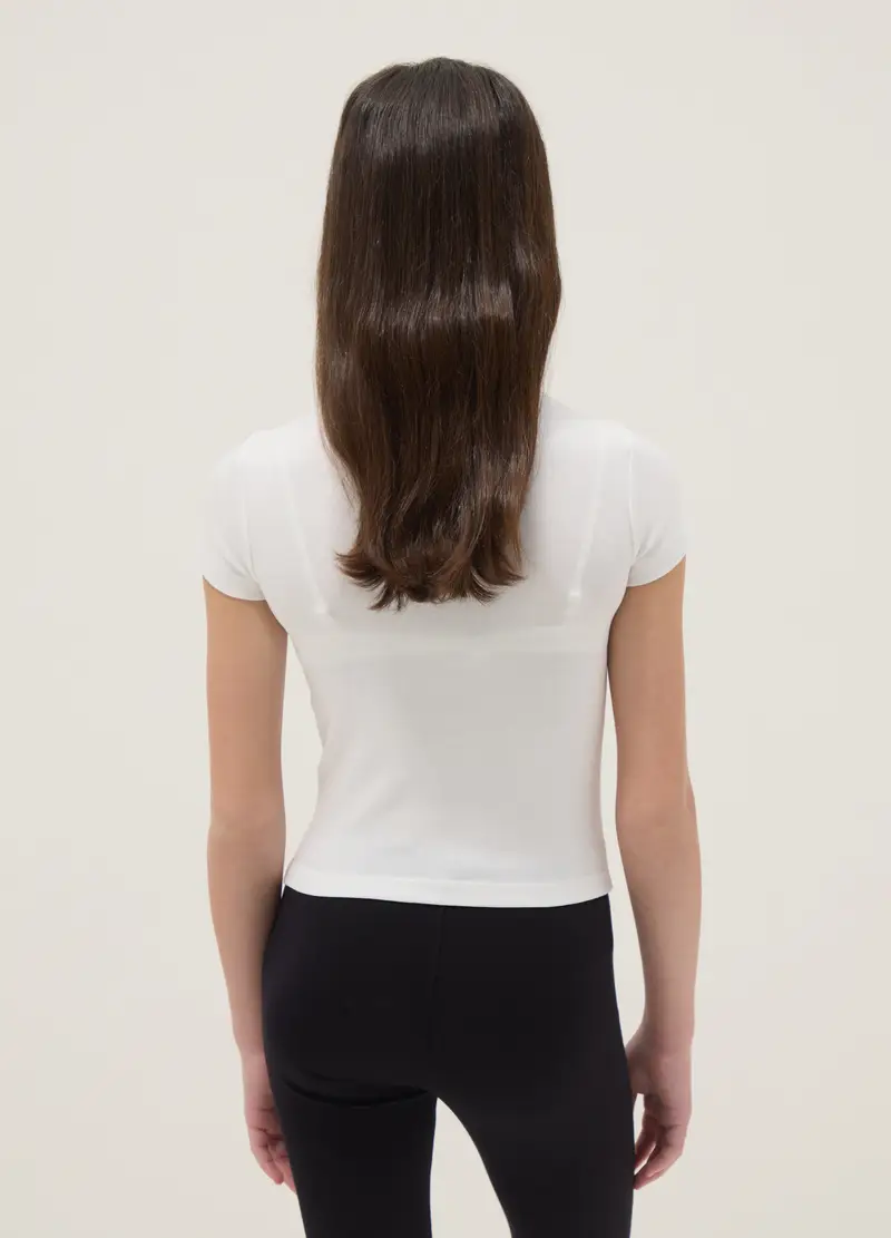 OVS KIDS T-shirt Ragazza Bianco 4330000 miniatura 2