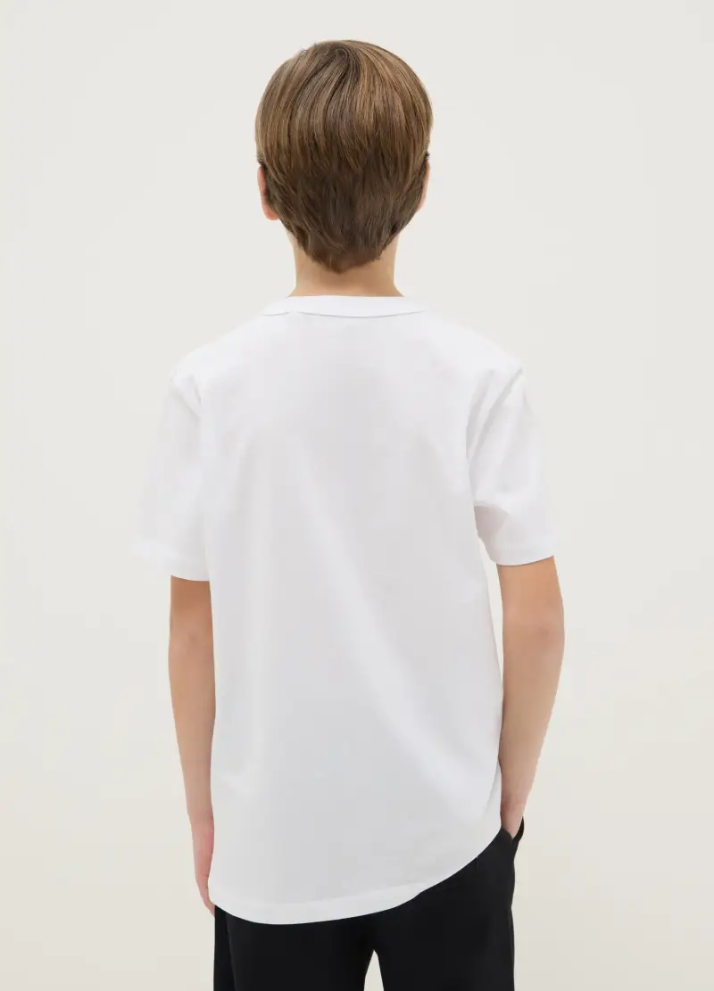OVS KIDS T-shirt Ragazzo Bianco 3989608 miniatura 2