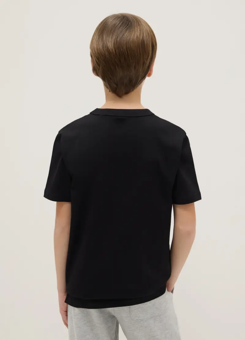 OVS KIDS T-shirt Bambino Nero 3989609 miniatura 2