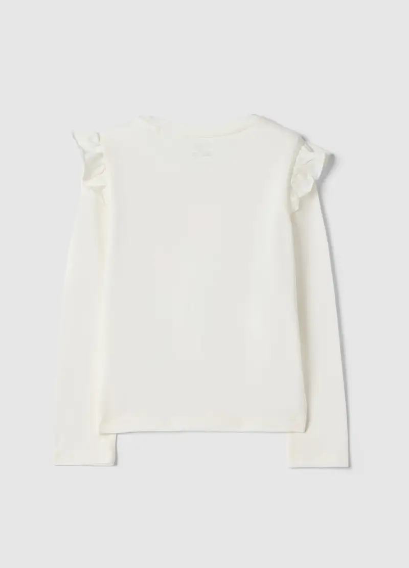 OVS KIDS T-shirt Bambina Bianco 4330311 miniatura 2