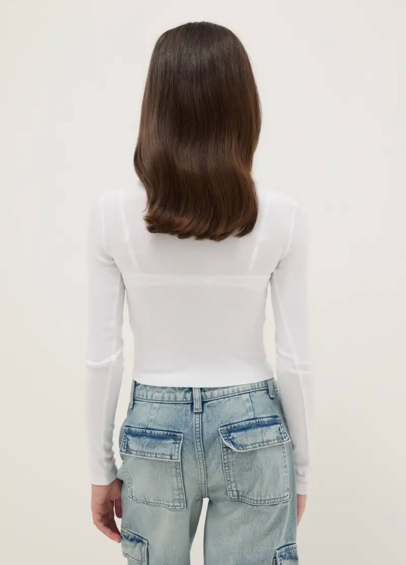 OVS KIDS T-shirt Bambina Bianco 4154167 miniatura 2