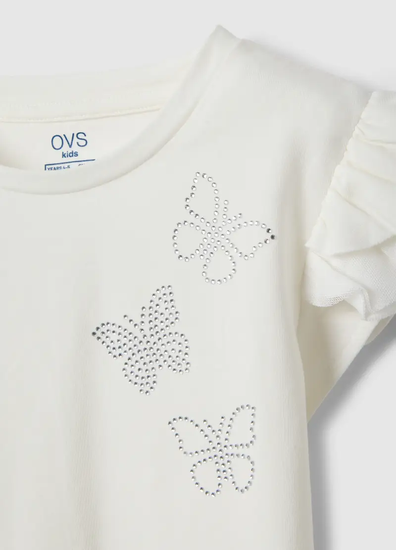 OVS KIDS T-shirt Bambina Bianco 4330294 miniatura 3
