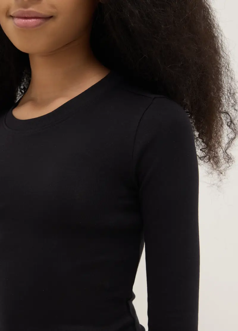 OVS KIDS T-shirt Bambina Nero 4154168 miniatura 3