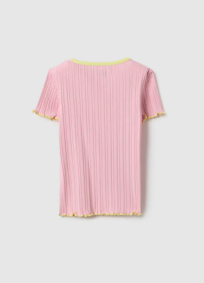 OVS KIDS T-shirt Bambina Rosa 4080273 miniatura 2