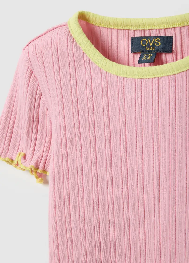 OVS KIDS T-shirt Bambina Rosa 4080273 miniatura 3