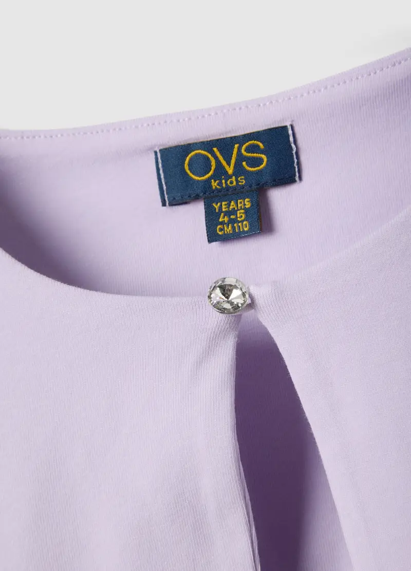 OVS KIDS T-shirt Bambina Viola 4330304 miniatura 3