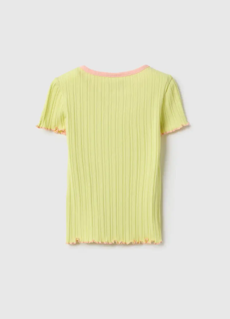 OVS KIDS T-shirt Bambina Giallo 4080270 miniatura 2