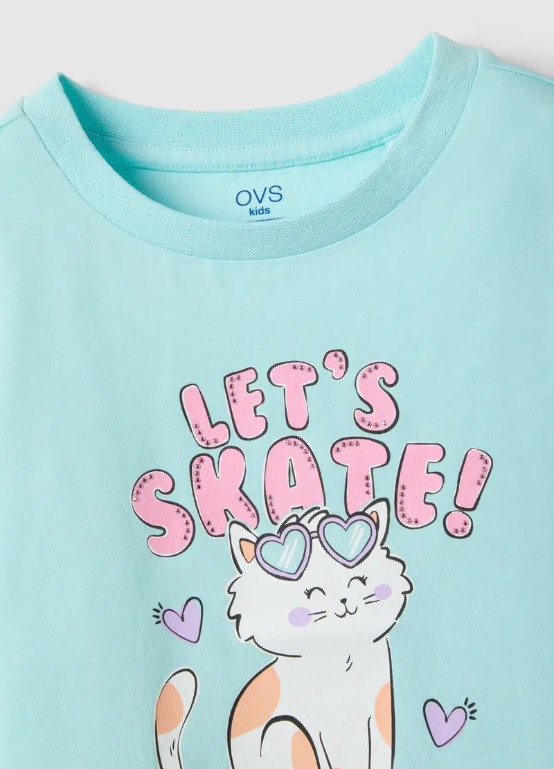 OVS KIDS T-shirt Bambina Azzurro 4330286 miniatura 3