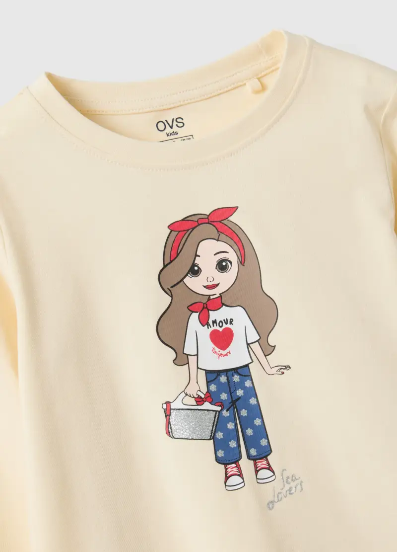 OVS KIDS T-shirt Bambina Beige 3989632 miniatura 3