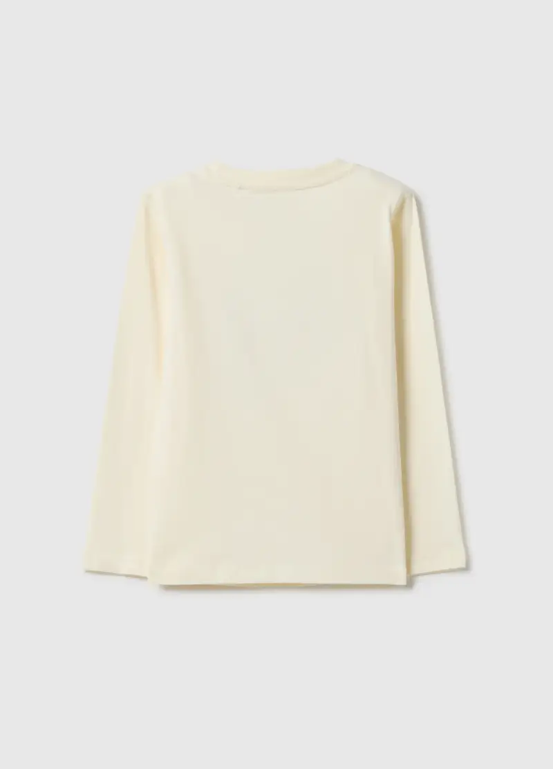 OVS KIDS T-shirt Bambina Beige 4154517 miniatura 2