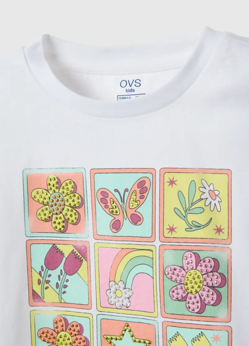 OVS KIDS T-shirt Bambina Bianco 4080271 miniatura 3