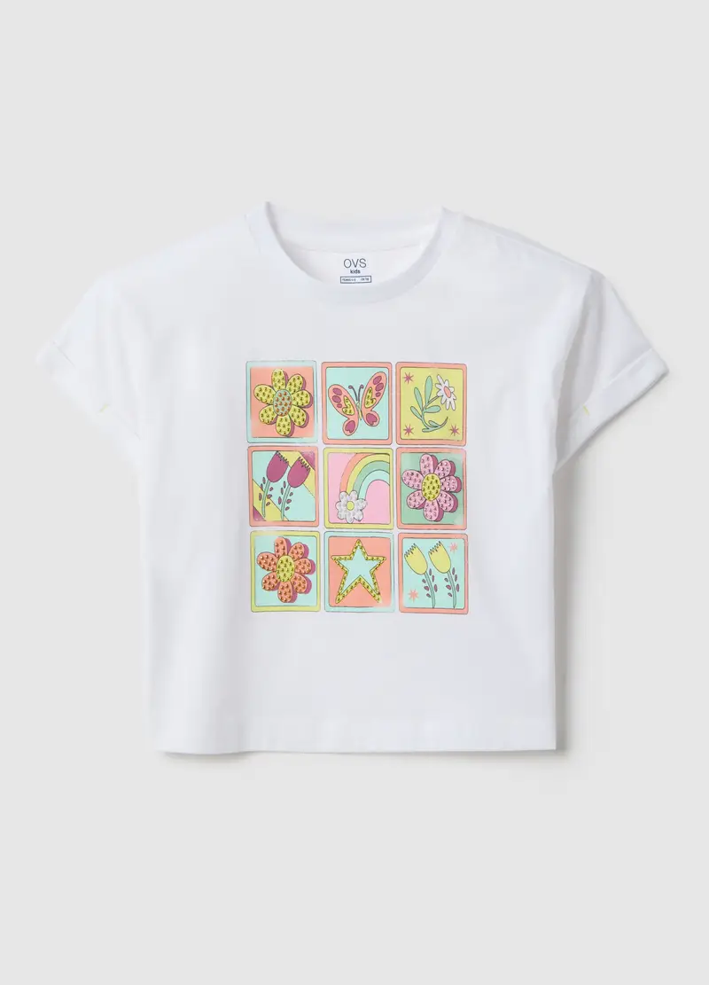 OVS KIDS T-shirt Bambina Bianco 4080271