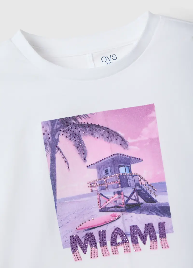 OVS KIDS T-shirt Bambina Bianco 4330295 miniatura 3