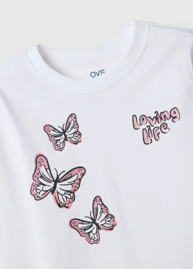 OVS KIDS T-shirt Bambina Bianco 4022188 miniatura 3