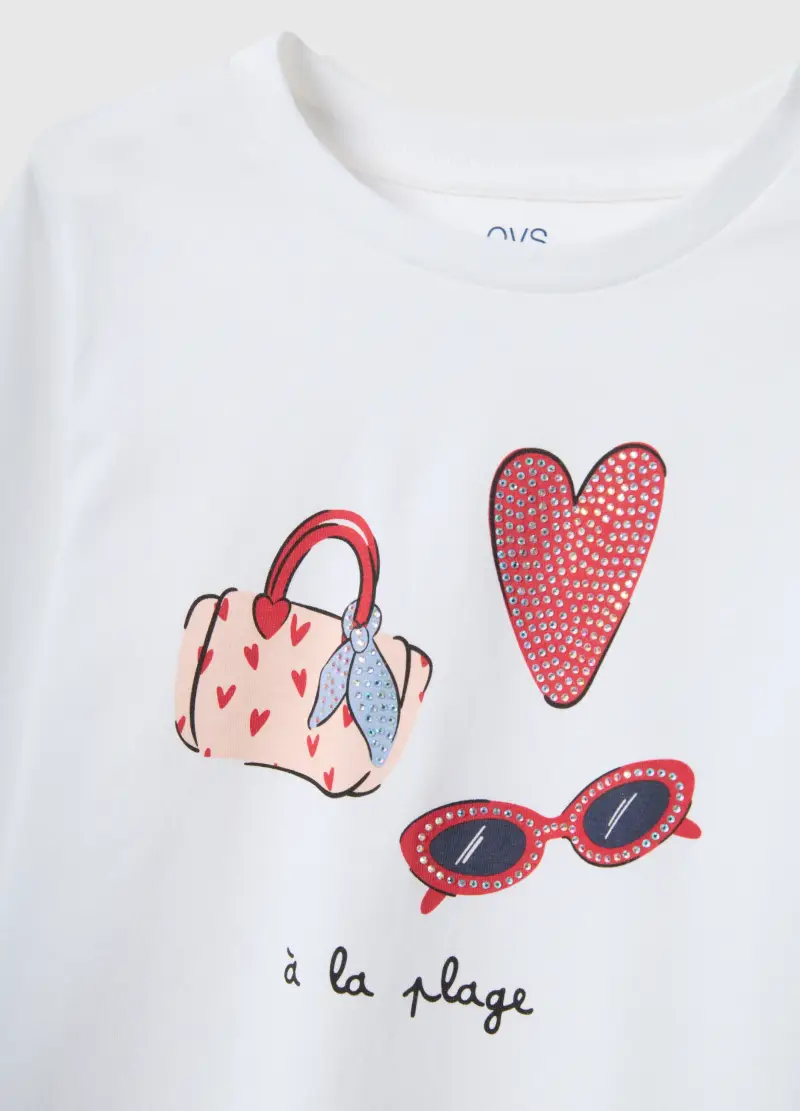 OVS KIDS T-shirt Bambina Bianco 4133727 miniatura 3