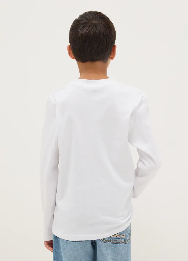 OVS KIDS T-shirt Bambino Bianco 4154451 miniatura 2