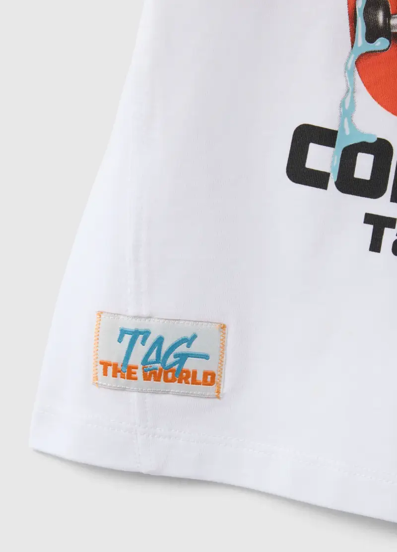 OVS KIDS T-shirt Bambino Bianco 4330196 miniatura 3